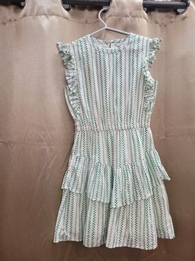 Brand WE girl ruffle Tiered Dress
